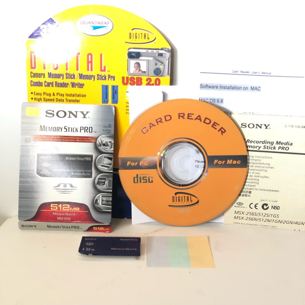 Sony Orange Card Reader Installation Disc - Picture 5 of 5